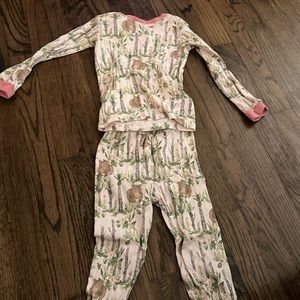 4T Burt’s Bee’s Kids Bamboo and Bear Pajamas